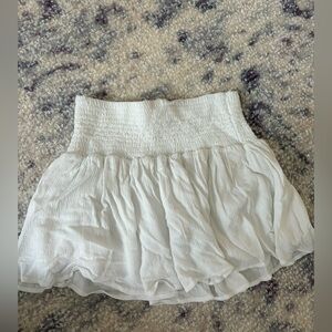 Forever 21 White Mini Skirt